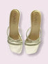 Sassy White Heels - cunei